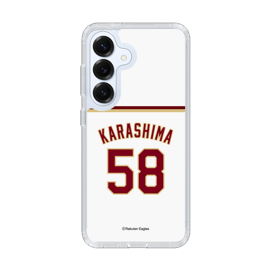 スリムプロテクションケース［ 楽天イーグルス - #58 Karashima - ホーム ］