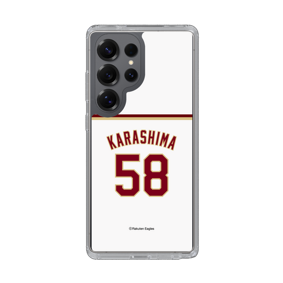 スリムプロテクションケース［ 楽天イーグルス - #58 Karashima - ホーム ］