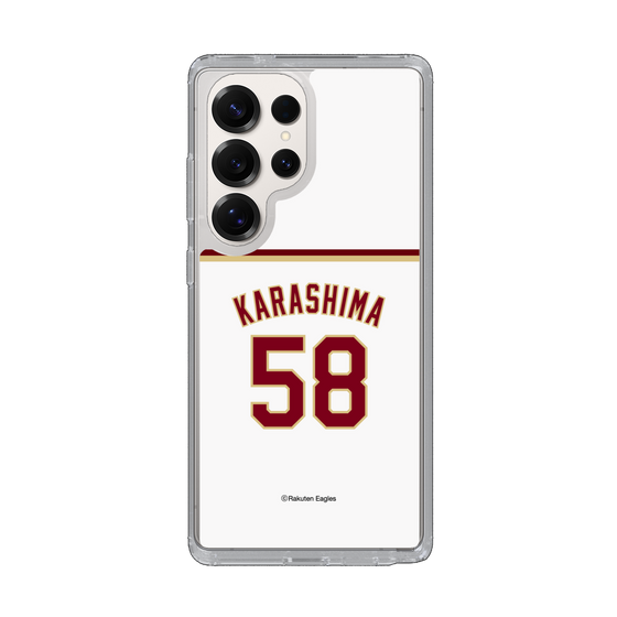 スリムプロテクションケース［ 楽天イーグルス - #58 Karashima - ホーム ］