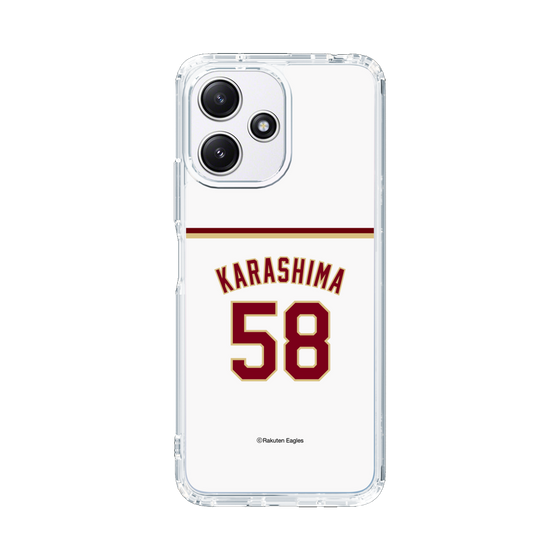 スリムプロテクションケース［ 楽天イーグルス - #58 Karashima - ホーム ］