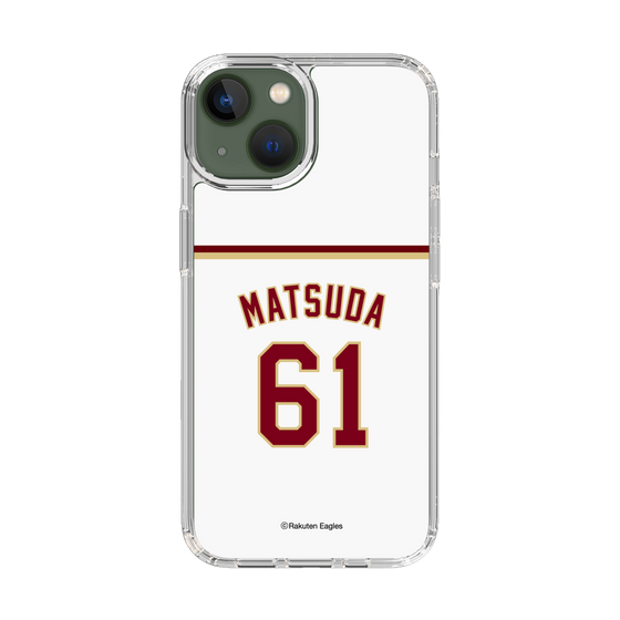 スリムプロテクションケース［ 楽天イーグルス - #61 Matsuda - ホーム ］