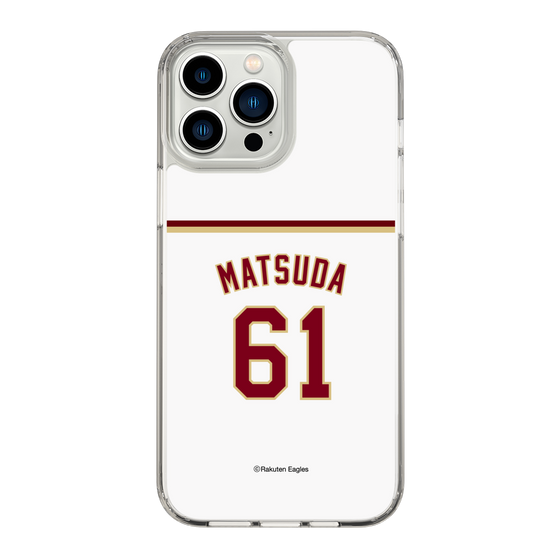 スリムプロテクションケース［ 楽天イーグルス - #61 Matsuda - ホーム ］
