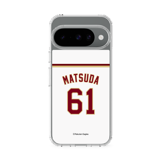 スリムプロテクションケース［ 楽天イーグルス - #61 Matsuda - ホーム ］