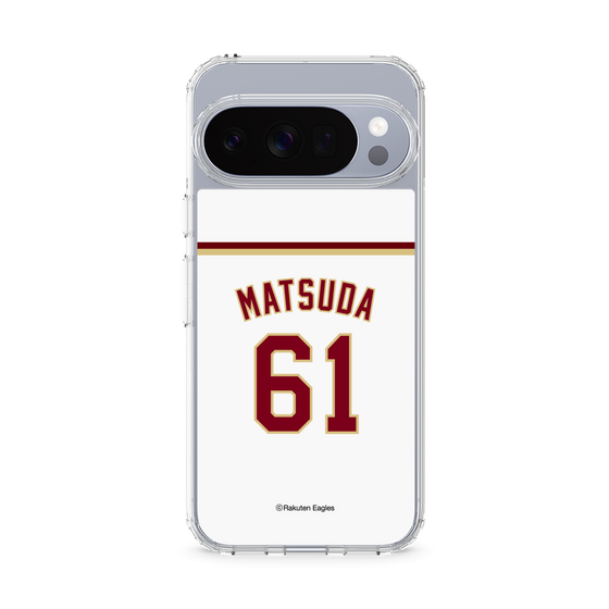 スリムプロテクションケース［ 楽天イーグルス - #61 Matsuda - ホーム ］