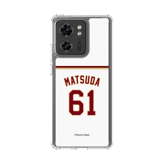 スリムプロテクションケース［ 楽天イーグルス - #61 Matsuda - ホーム ］