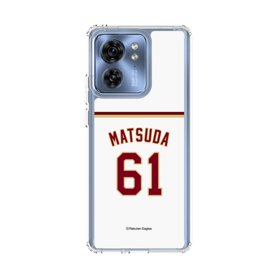 スリムプロテクションケース［ 楽天イーグルス - #61 Matsuda - ホーム ］