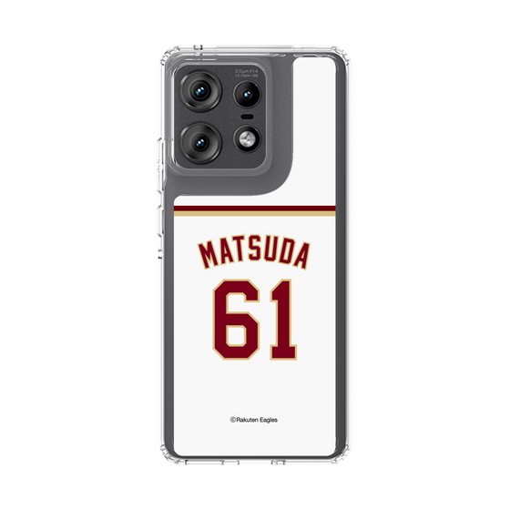 スリムプロテクションケース［ 楽天イーグルス - #61 Matsuda - ホーム ］