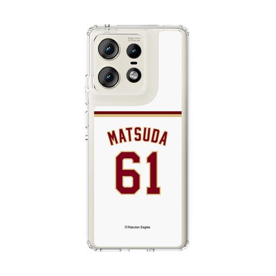 スリムプロテクションケース［ 楽天イーグルス - #61 Matsuda - ホーム ］
