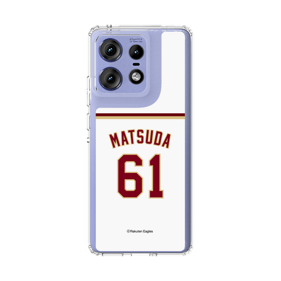 スリムプロテクションケース［ 楽天イーグルス - #61 Matsuda - ホーム ］