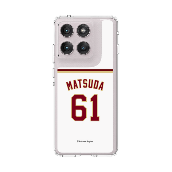 スリムプロテクションケース［ 楽天イーグルス - #61 Matsuda - ホーム ］