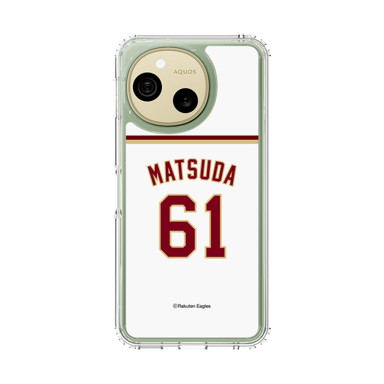 スリムプロテクションケース［ 楽天イーグルス - #61 Matsuda - ホーム ］