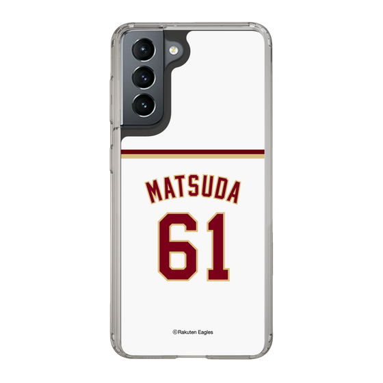 スリムプロテクションケース［ 楽天イーグルス - #61 Matsuda - ホーム ］
