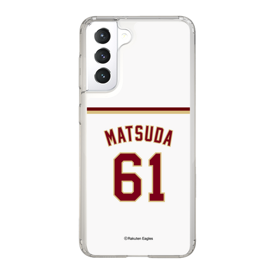 スリムプロテクションケース［ 楽天イーグルス - #61 Matsuda - ホーム ］