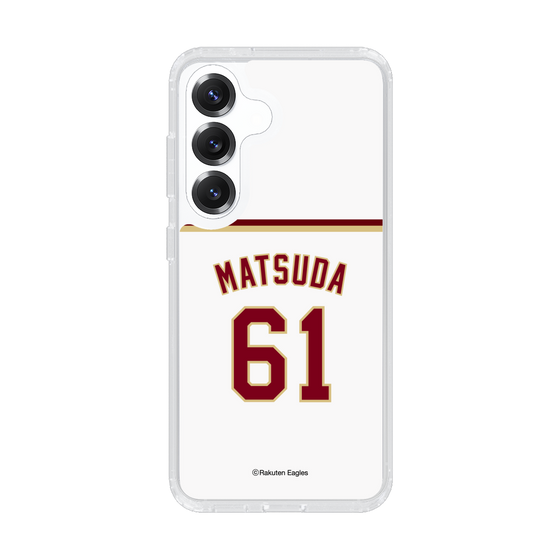 スリムプロテクションケース［ 楽天イーグルス - #61 Matsuda - ホーム ］