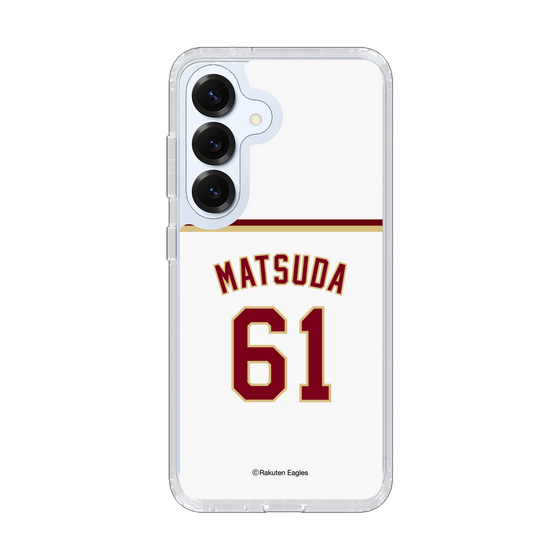 スリムプロテクションケース［ 楽天イーグルス - #61 Matsuda - ホーム ］