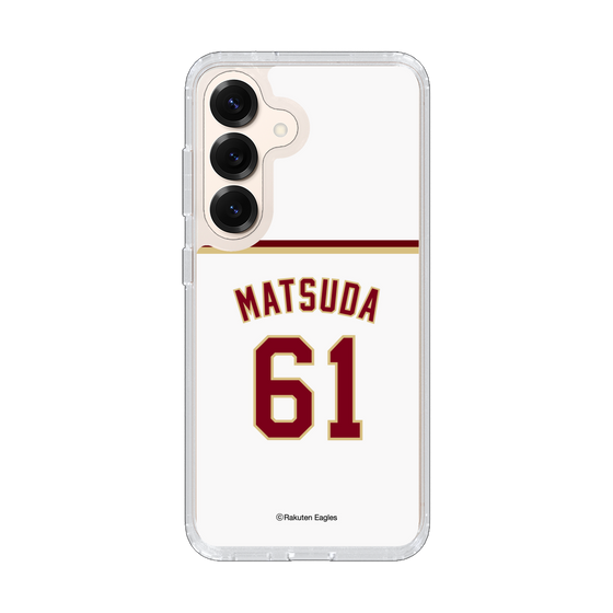スリムプロテクションケース［ 楽天イーグルス - #61 Matsuda - ホーム ］