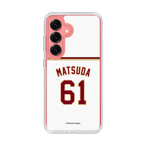 スリムプロテクションケース［ 楽天イーグルス - #61 Matsuda - ホーム ］