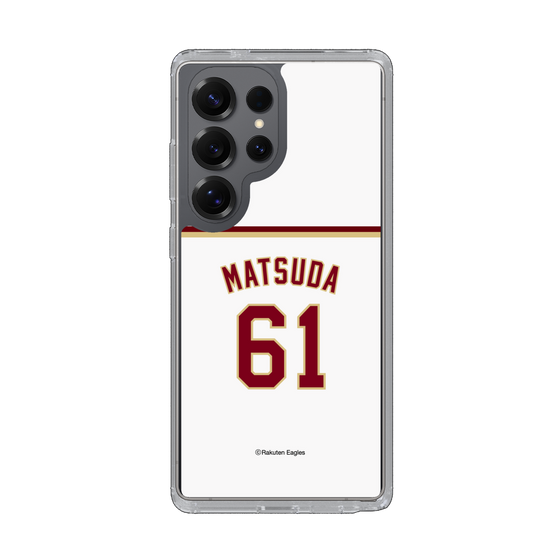 スリムプロテクションケース［ 楽天イーグルス - #61 Matsuda - ホーム ］