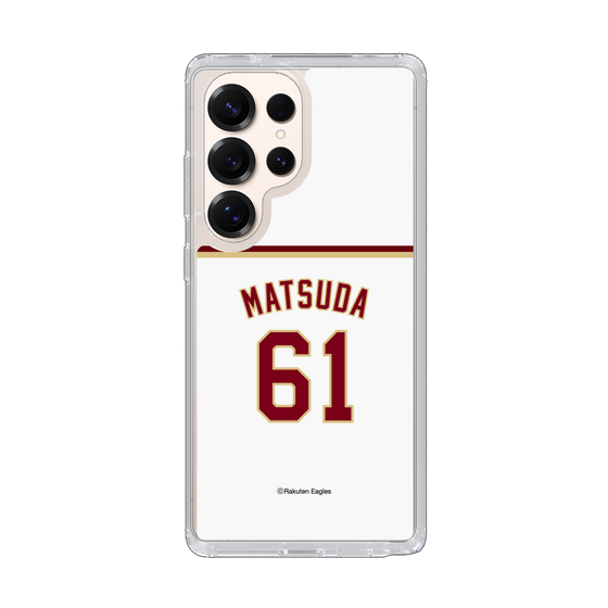 スリムプロテクションケース［ 楽天イーグルス - #61 Matsuda - ホーム ］