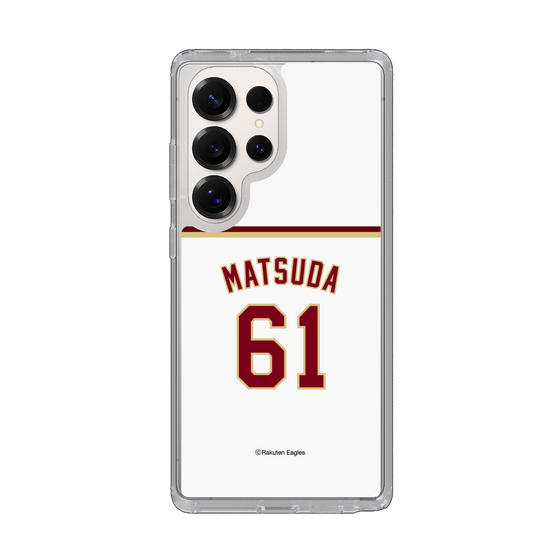 スリムプロテクションケース［ 楽天イーグルス - #61 Matsuda - ホーム ］