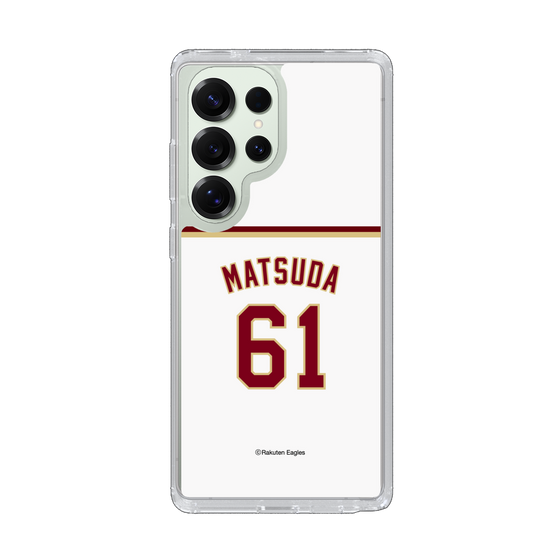 スリムプロテクションケース［ 楽天イーグルス - #61 Matsuda - ホーム ］