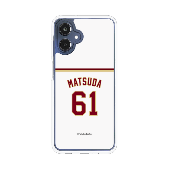 スリムプロテクションケース［ 楽天イーグルス - #61 Matsuda - ホーム ］