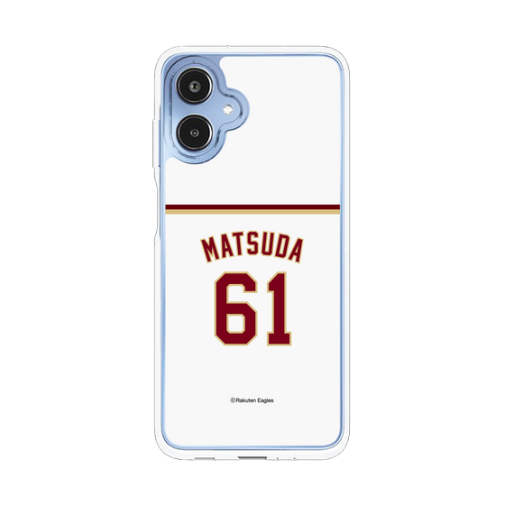 スリムプロテクションケース［ 楽天イーグルス - #61 Matsuda - ホーム ］