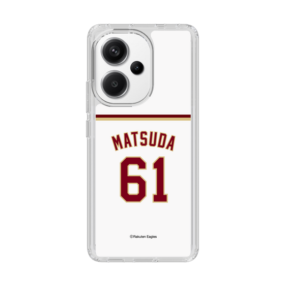 スリムプロテクションケース［ 楽天イーグルス - #61 Matsuda - ホーム ］