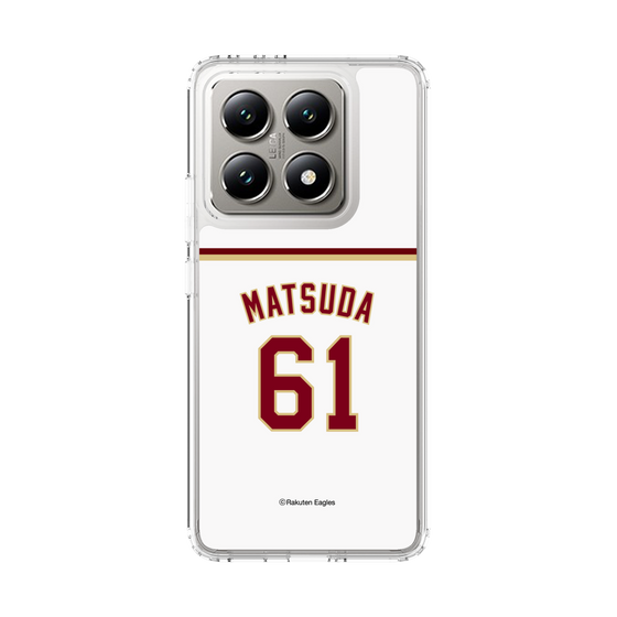 スリムプロテクションケース［ 楽天イーグルス - #61 Matsuda - ホーム ］