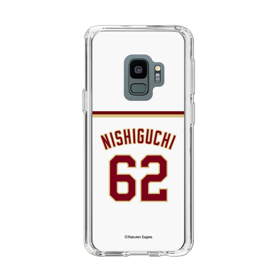 スリムプロテクションケース［ 楽天イーグルス - #62 Nishiguchi - ホーム ］