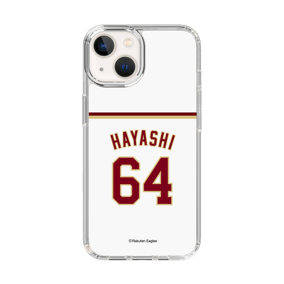 スリムプロテクションケース［ 楽天イーグルス - #64 Hayashi - ホーム ］