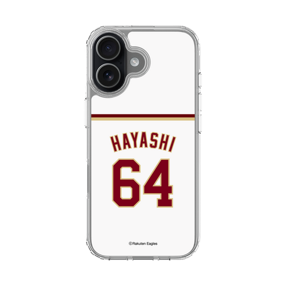 スリムプロテクションケース［ 楽天イーグルス - #64 Hayashi - ホーム ］