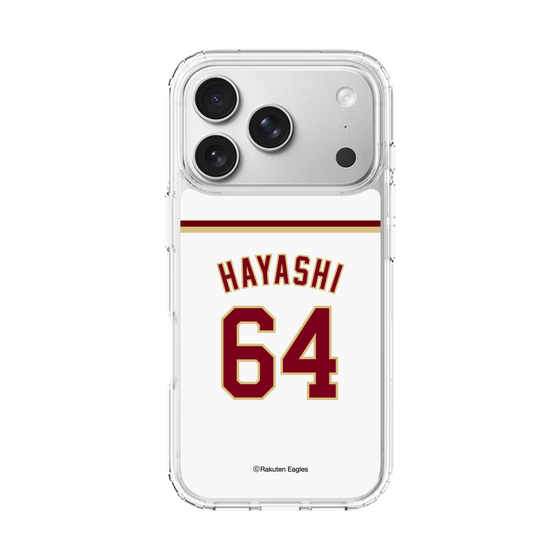 スリムプロテクションケース［ 楽天イーグルス - #64 Hayashi - ホーム ］