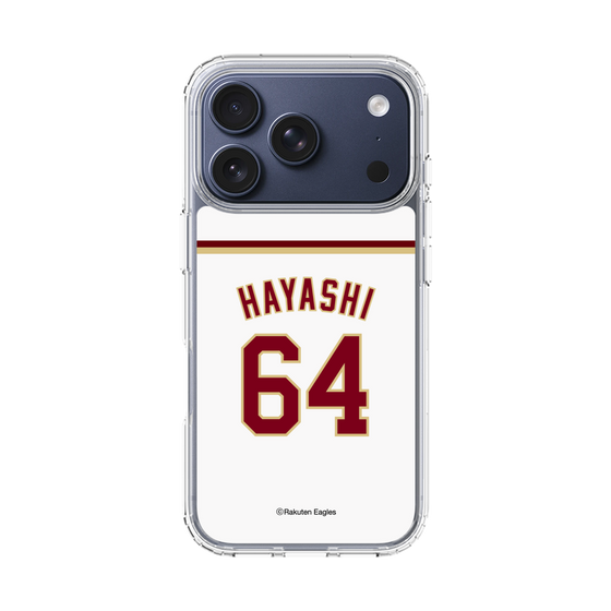 スリムプロテクションケース［ 楽天イーグルス - #64 Hayashi - ホーム ］
