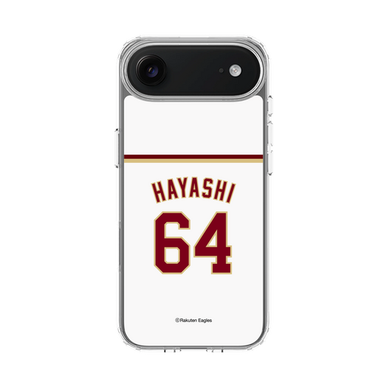 スリムプロテクションケース［ 楽天イーグルス - #64 Hayashi - ホーム ］