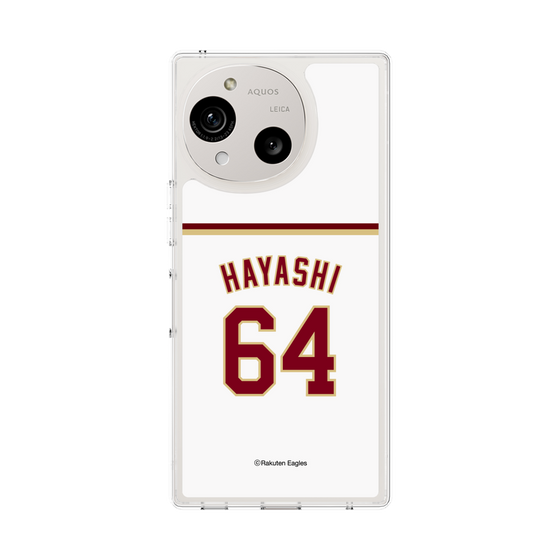 スリムプロテクションケース［ 楽天イーグルス - #64 Hayashi - ホーム ］