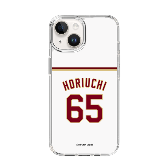 スリムプロテクションケース［ 楽天イーグルス - #65 Horiuchi - ホーム ］