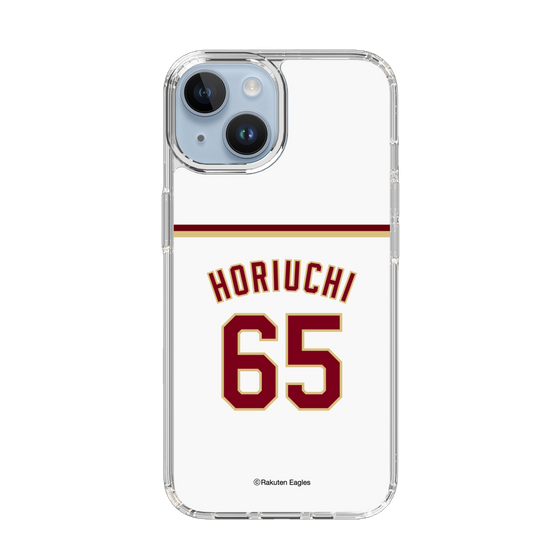スリムプロテクションケース［ 楽天イーグルス - #65 Horiuchi - ホーム ］