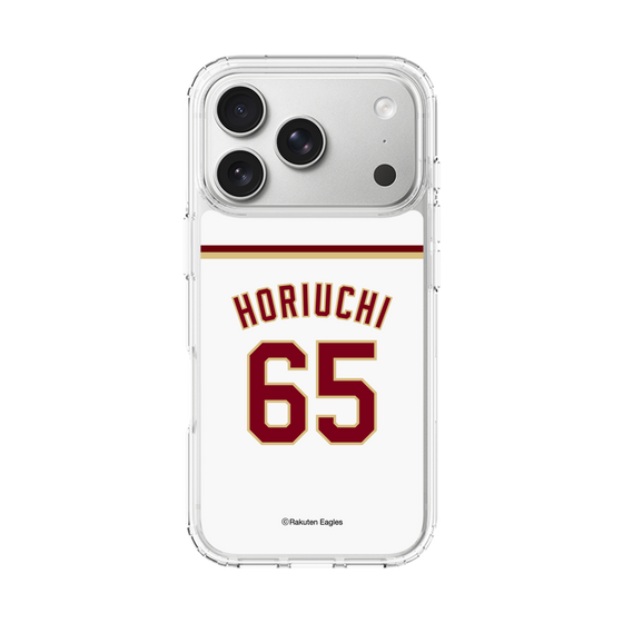 スリムプロテクションケース［ 楽天イーグルス - #65 Horiuchi - ホーム ］