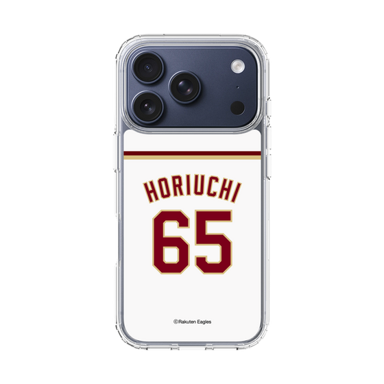 スリムプロテクションケース［ 楽天イーグルス - #65 Horiuchi - ホーム ］
