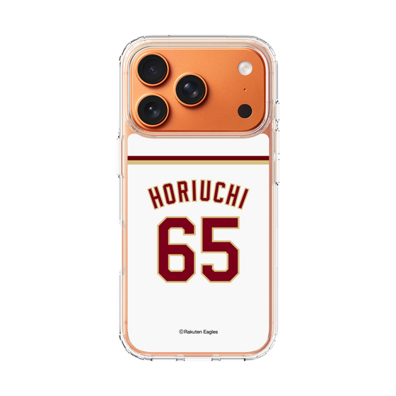 スリムプロテクションケース［ 楽天イーグルス - #65 Horiuchi - ホーム ］