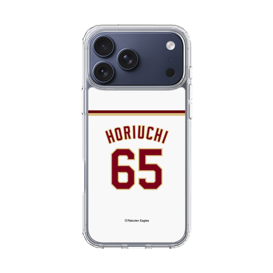 スリムプロテクションケース［ 楽天イーグルス - #65 Horiuchi - ホーム ］