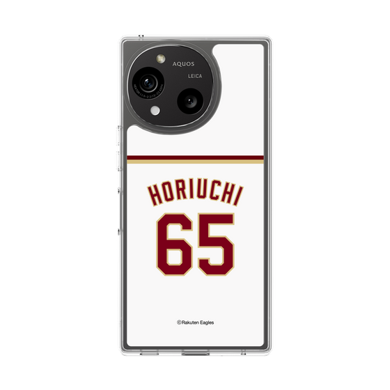 スリムプロテクションケース［ 楽天イーグルス - #65 Horiuchi - ホーム ］