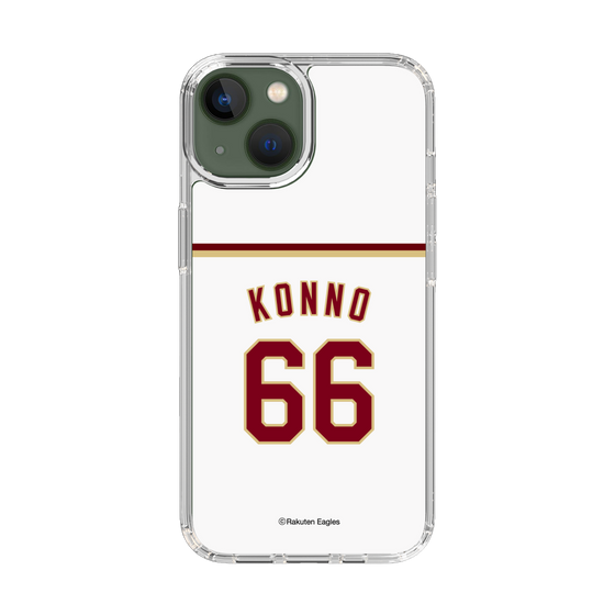 スリムプロテクションケース［ 楽天イーグルス - #66 Konno - ホーム ］