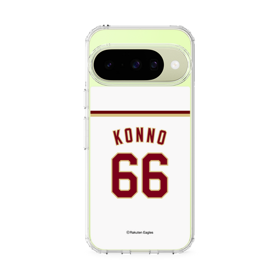 スリムプロテクションケース［ 楽天イーグルス - #66 Konno - ホーム ］