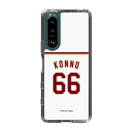 スリムプロテクションケース［ 楽天イーグルス - #66 Konno - ホーム ］