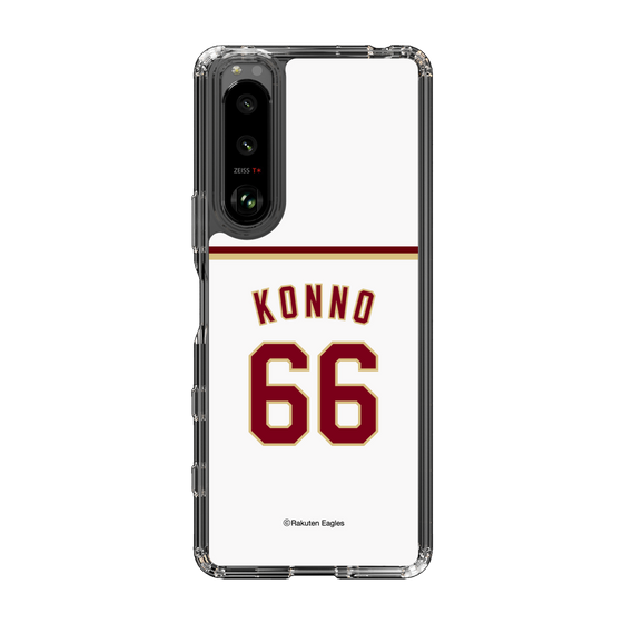 スリムプロテクションケース［ 楽天イーグルス - #66 Konno - ホーム ］