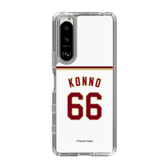 スリムプロテクションケース［ 楽天イーグルス - #66 Konno - ホーム ］