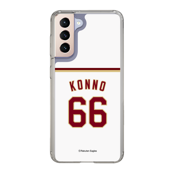 スリムプロテクションケース［ 楽天イーグルス - #66 Konno - ホーム ］