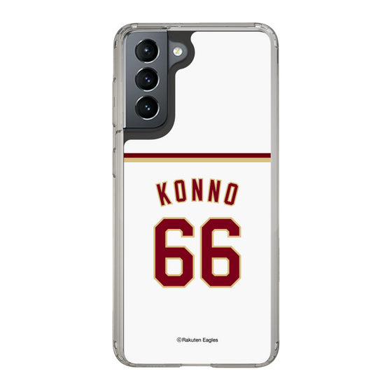 スリムプロテクションケース［ 楽天イーグルス - #66 Konno - ホーム ］